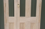 Oak curved door set no2