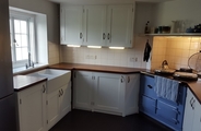 Accoya and mdf painted kitchen finished 1
