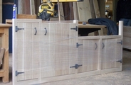 Solid oak kitchen cabinet doors
