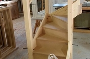 Soft wood and mdf staircase no2